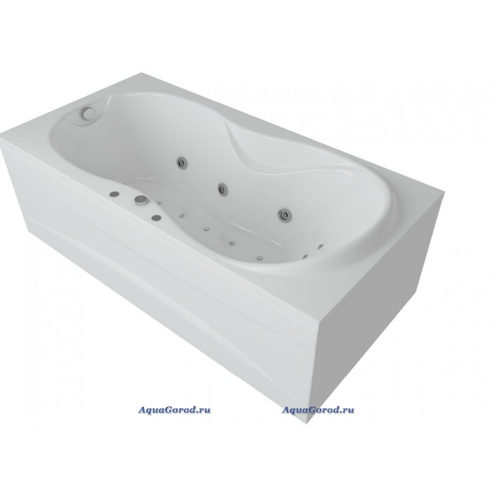 Ванна акриловая с гидромассажем Aquatek Мартиника 180x90 см в Туле ...